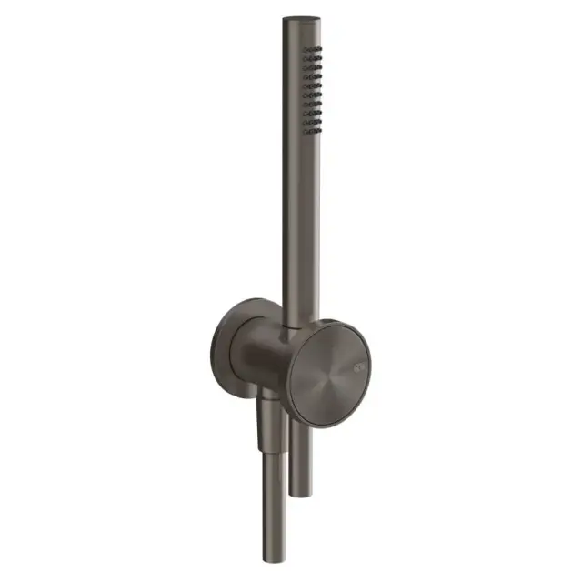 Душевой гарнитур Gessi ORIGINI 66123#707 цвет-black metal brushed PVD