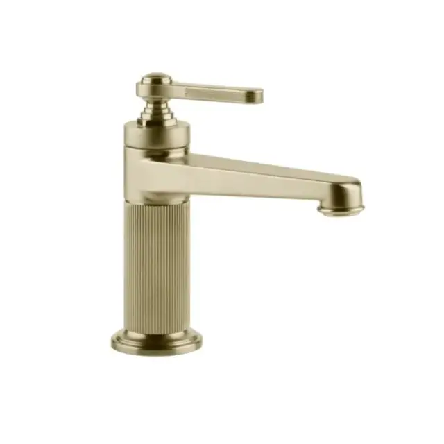 Смеситель для раковины Gessi VENTI20 65001#727 браш.латунь PVD