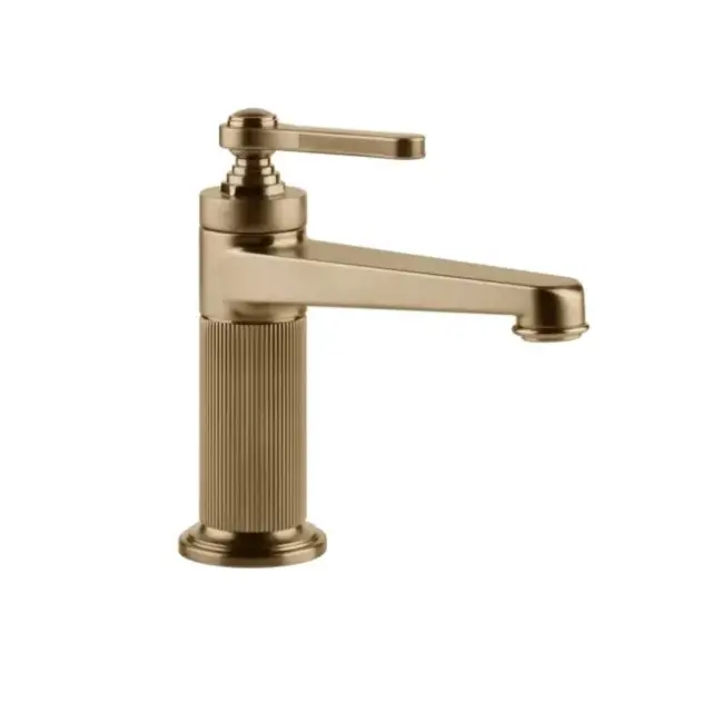 Смеситель для раковины Gessi VENTI20 65002#726 warm bronze brushed PVD