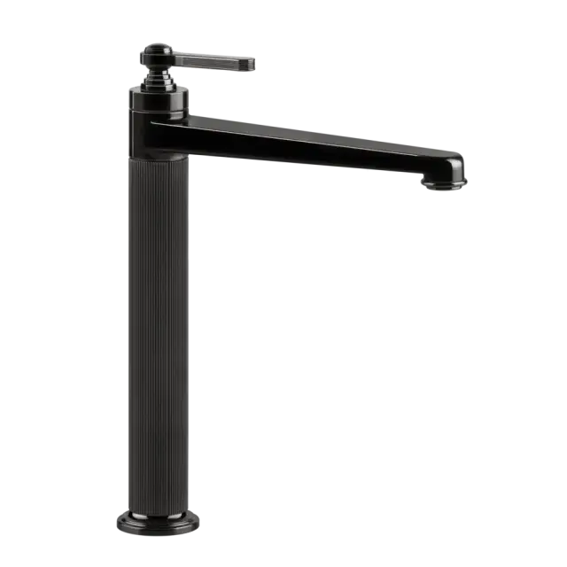 Смеситель для раковины Gessi VENTI20 65003#706 black metal PVD