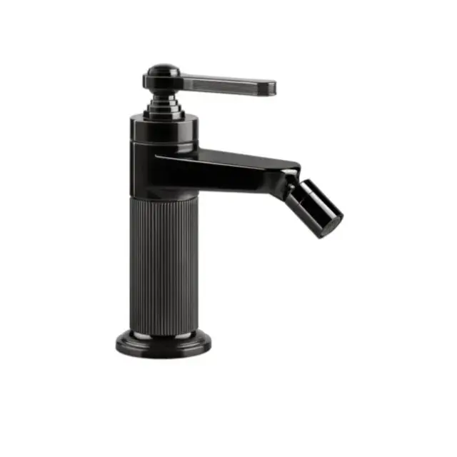Смеситель для биде Gessi VENTI20 65007#706 black metal PVD