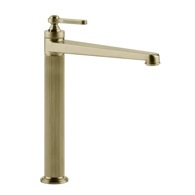 Смеситель для раковины Gessi VENTI20 65004#727 браш.латунь PVD