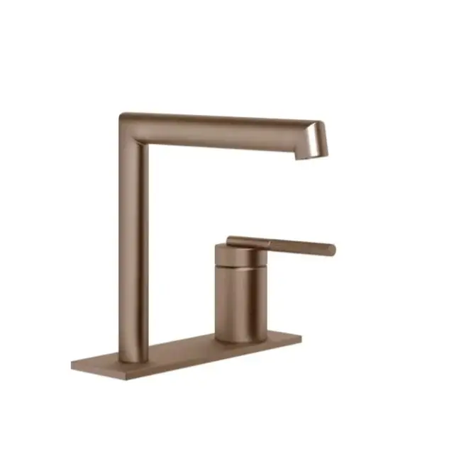 Смеситель для раковины Gessi INGRANAGGIO 63515#708 браш.медь PVD