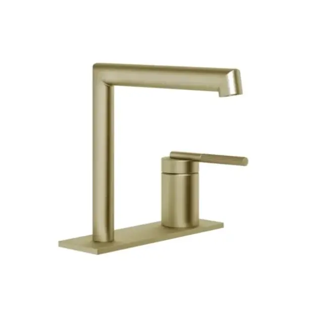 Смеситель для раковины Gessi INGRANAGGIO 63515#727 браш.латунь PVD