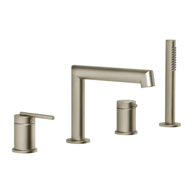 Смеситель для ванны Gessi INGRANAGGIO 63537#149 finox brushed nickel
