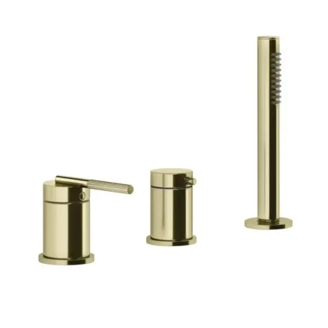 Смеситель для ванны Gessi INGRANAGGIO 63547#710 латунь PVD