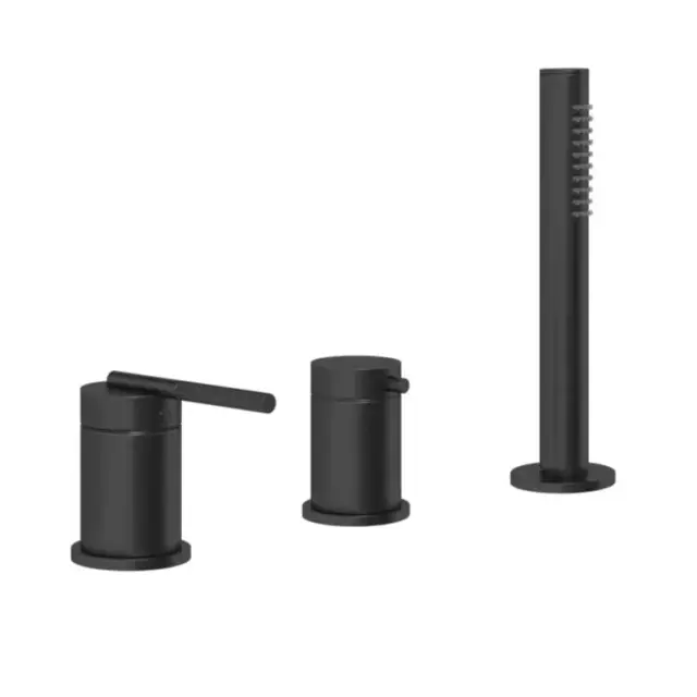 Смеситель для ванны Gessi INGRANAGGIO 63547#299 черный XL