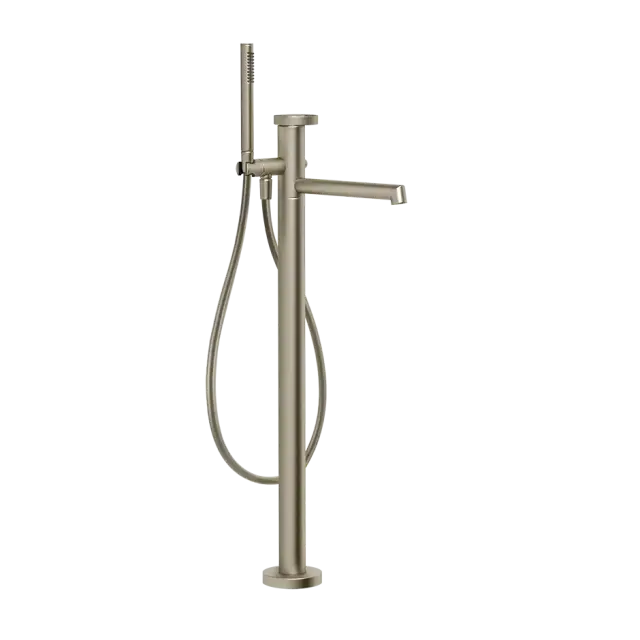 Смеситель для ванны Gessi ANELLO 63328#149 finox brushed nickel