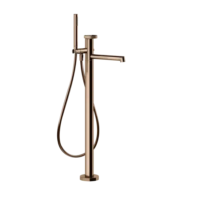 Смеситель для ванны Gessi ANELLO 63328#030 медь PVD
