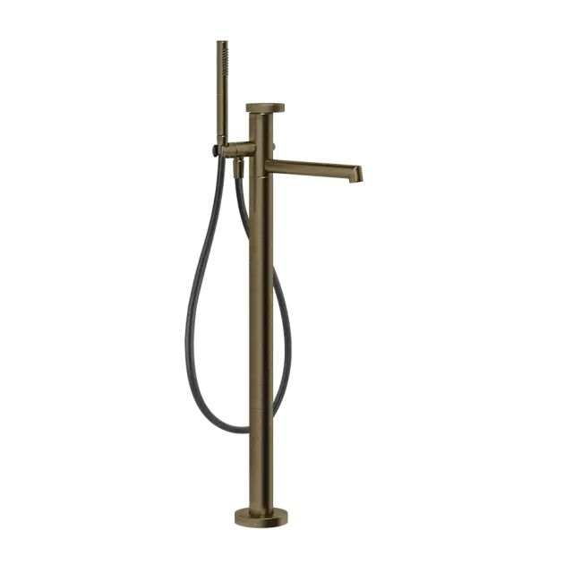 Смеситель для ванны Gessi ANELLO 63328#713 античная латунь