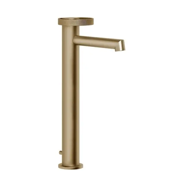 Смеситель для раковины Gessi ANELLO 63303#726 warm bronze brushed PVD