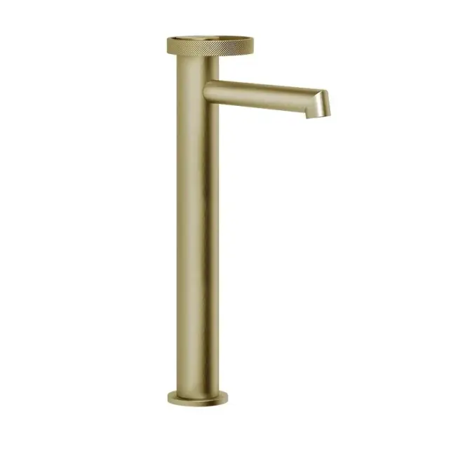 Смеситель для раковины Gessi ANELLO 63304#727 браш.латунь PVD