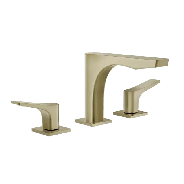 Смеситель для раковины Gessi RILIEVO 59012#727 браш.латунь PVD