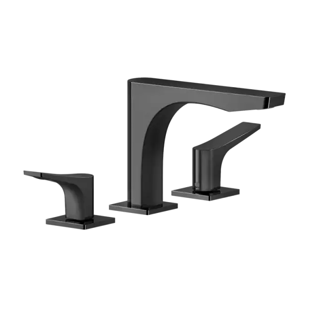 Смеситель для раковины Gessi RILIEVO 59012#706 black metal PVD