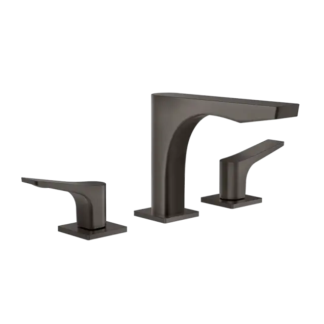 Смеситель для раковины Gessi RILIEVO 59012#707 black metal brushed PVD
