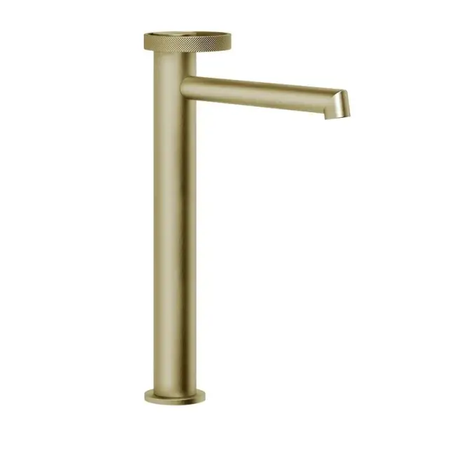 Смеситель для раковины Gessi ANELLO 63306#727 браш.латунь PVD