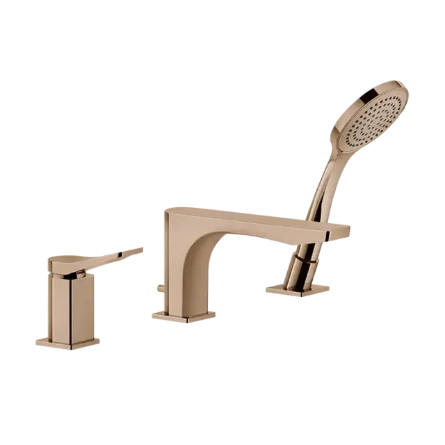 Смеситель для ванны Gessi RILIEVO 59037#030 медь PVD