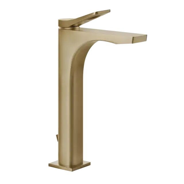 Смеситель для раковины Gessi RILIEVO 59009#726 warm bronze brushed PVD