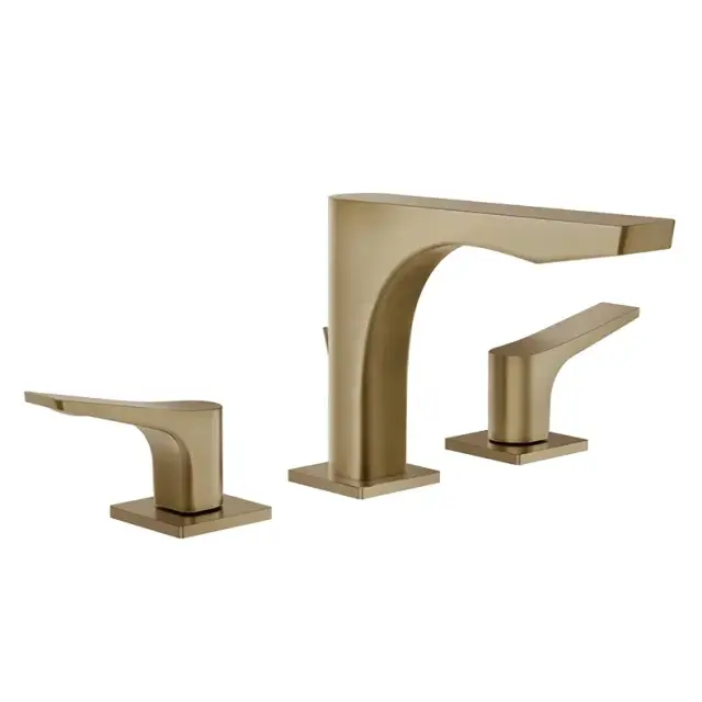 Смеситель для раковины Gessi RILIEVO 59011#726 warm bronze brushed PVD