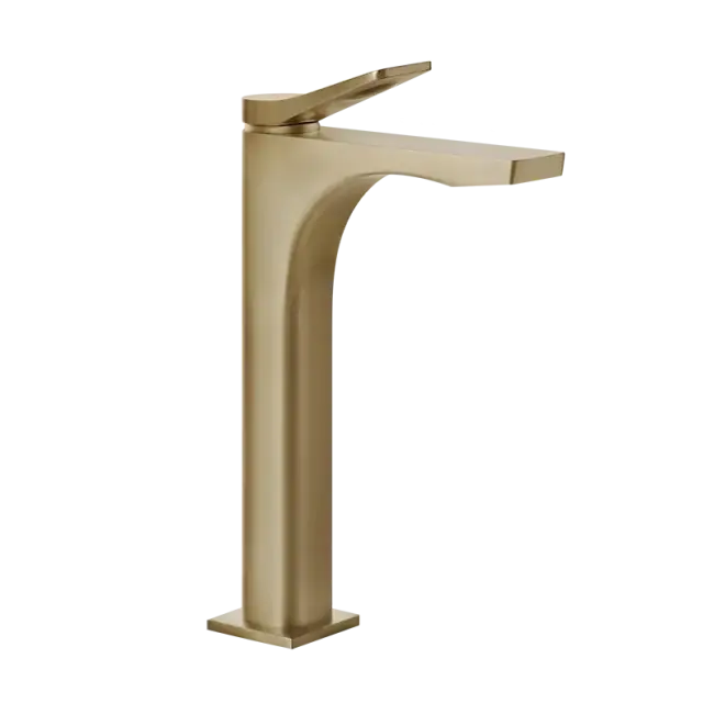 Смеситель для раковины Gessi RILIEVO 59010#726 warm bronze brushed PVD