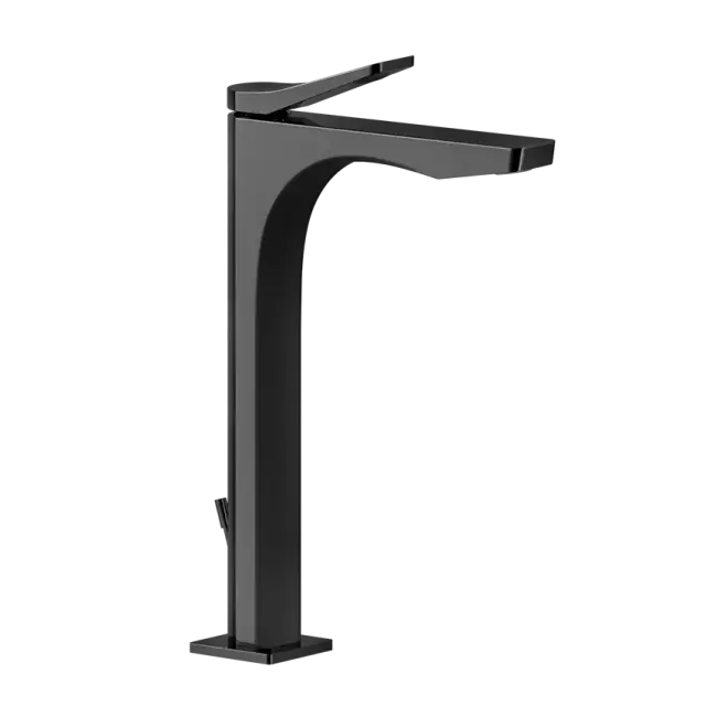 Смеситель для раковины Gessi RILIEVO 59003#706 black metal PVD