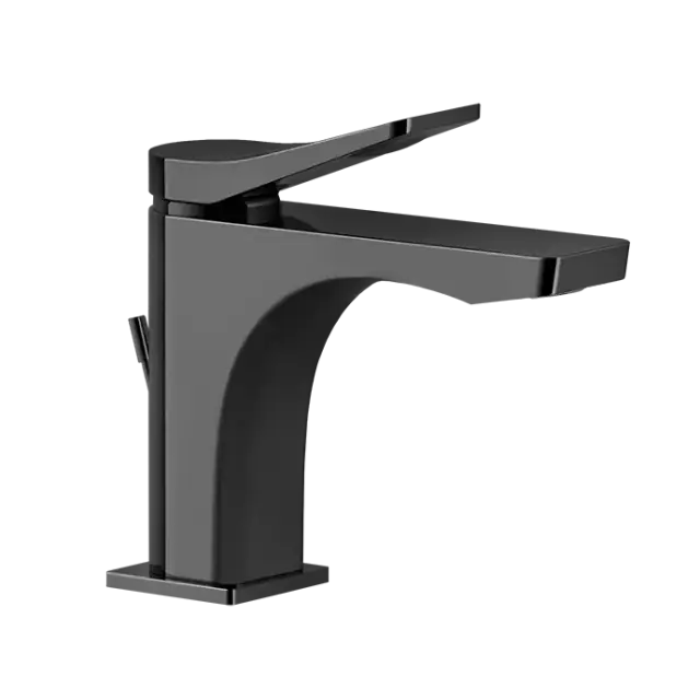 Смеситель для раковины Gessi RILIEVO 59005#706 black metal PVD