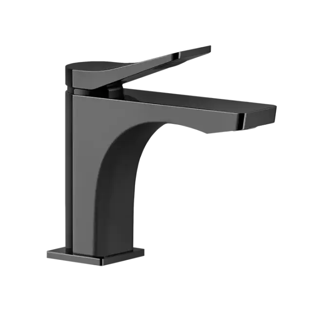 Смеситель для раковины Gessi RILIEVO 59006#706 black metal PVD