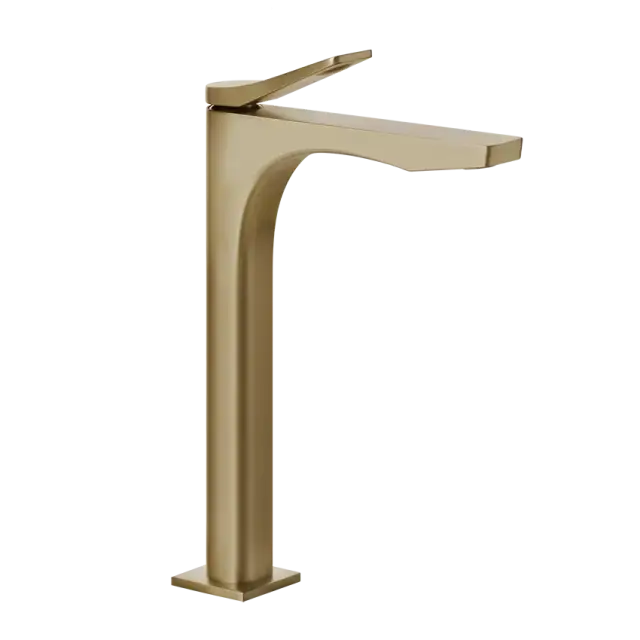 Смеситель для раковины Gessi RILIEVO 59004#726 warm bronze brushed PVD