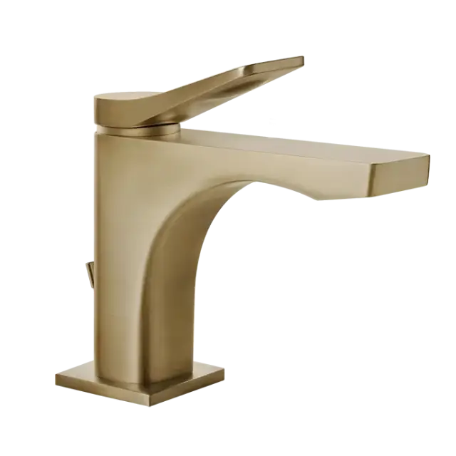 Смеситель для раковины Gessi RILIEVO 59005#726 warm bronze brushed PVD