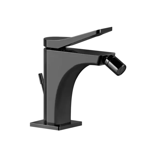 Смеситель для биде Gessi RILIEVO 59007#706 black metal PVD