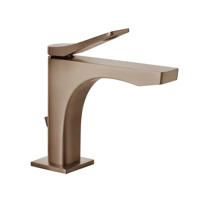 Смеситель для раковины Gessi RILIEVO 59001#708 браш.медь PVD
