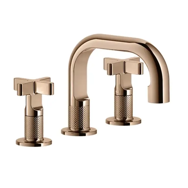 Смеситель для раковины Gessi INCISO 58112#030 медь PVD