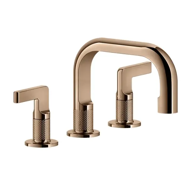 Смеситель для раковины Gessi INCISO 58011#030 медь PVD