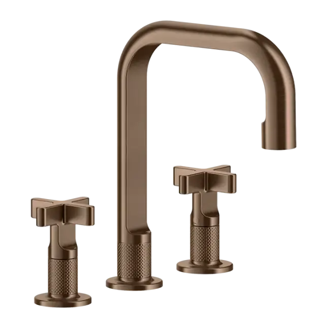Смеситель для раковины Gessi INCISO 58114#708 браш.медь PVD