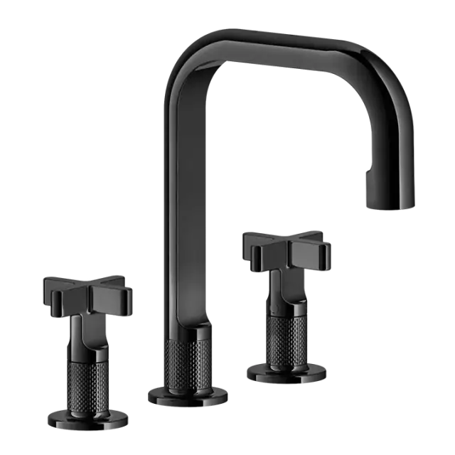 Смеситель для раковины Gessi INCISO 58114#706 black metal PVD