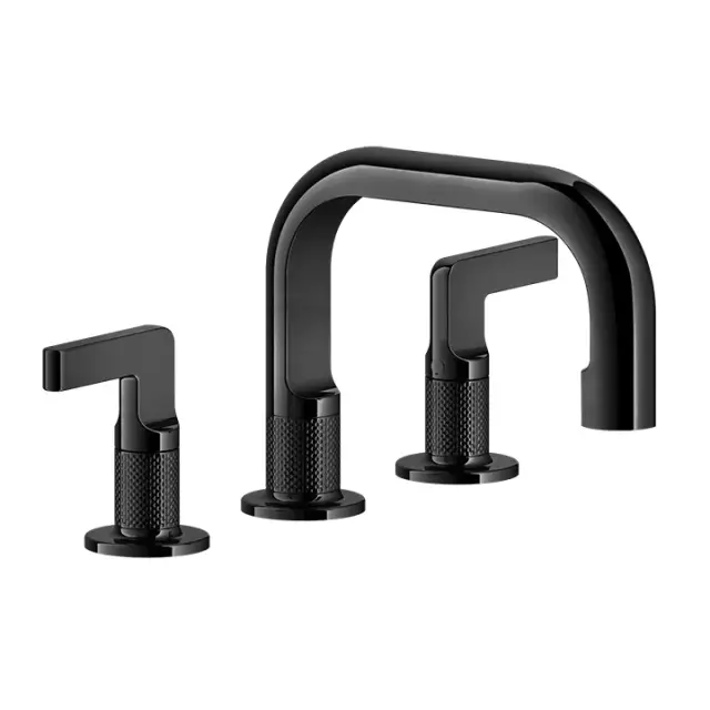 Смеситель для раковины Gessi INCISO 58012#706 black metal PVD