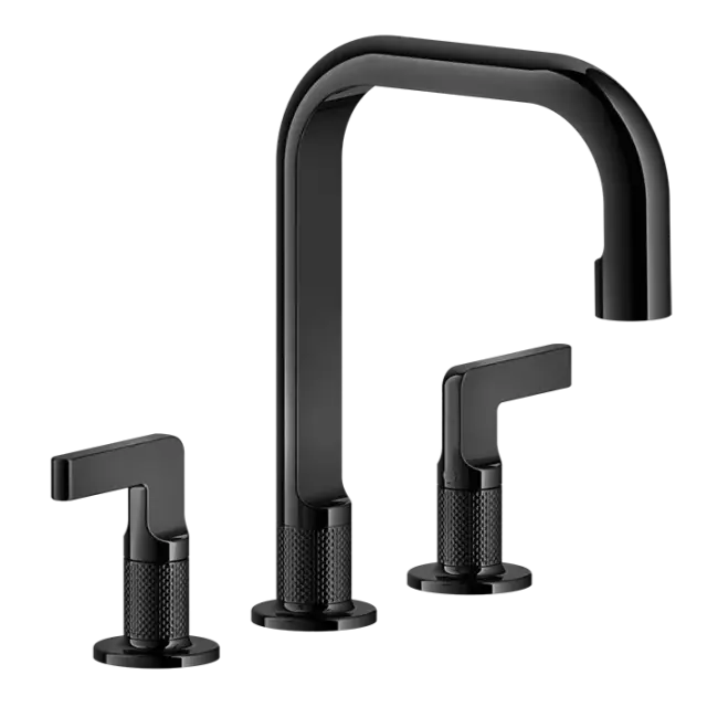 Смеситель для раковины Gessi INCISO 58013#706 black metal PVD