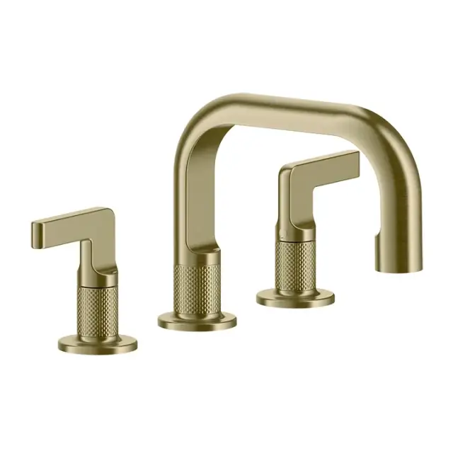 Смеситель для раковины Gessi INCISO 58012#727 браш.латунь PVD