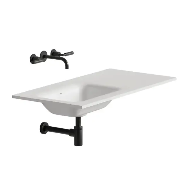 Раковина подвесная SALINI ONDA FLOW ROUND 1402205MN