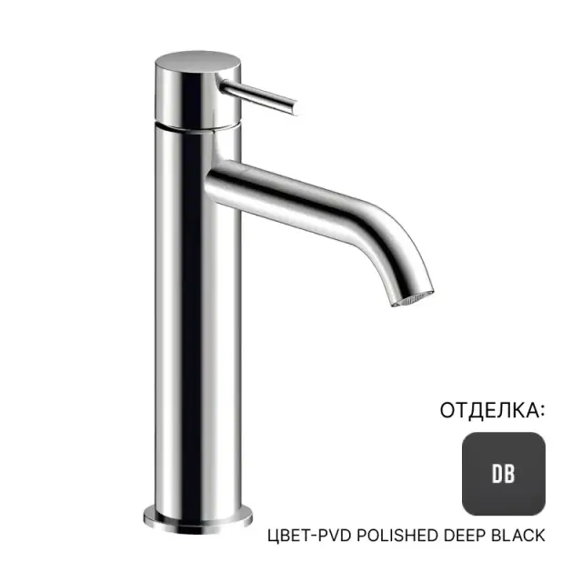Смеситель Almar MEDIO E214001.DB цвет-PVD Polished Deep Black