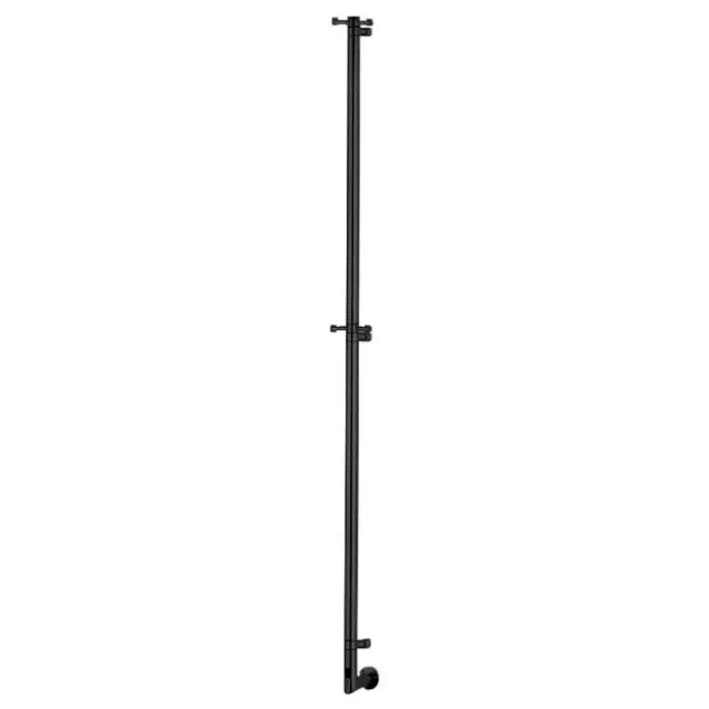 Полотенцесушитель электрический Margaroli M ARCOBALENO 616/X/L.BB BLACK BRUSHED NICKEL