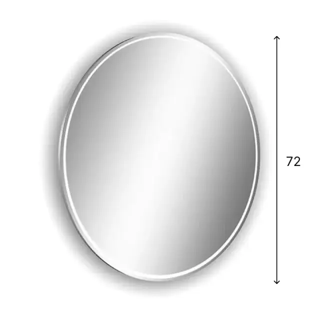 Зеркало для ванной Antonio Lupi ALBORE с LED подсветкой 3000К