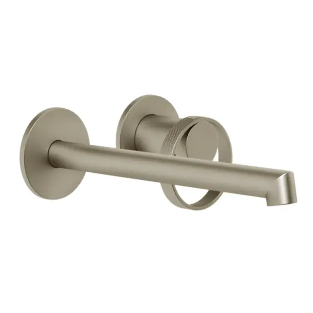 Смеситель для раковины Gessi ANELLO 63383#149 FINOX BRUSHED NICKEL