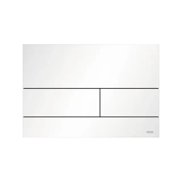 Панель смыва с двумя клавишами 22*1.1*h15, белый матовый