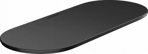 Крышка для контейнера 25*10 см матовый черный