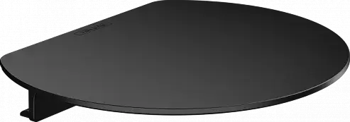 Полка для ванной HANSGROHE WALLSTORIS 27915670 матовый черный