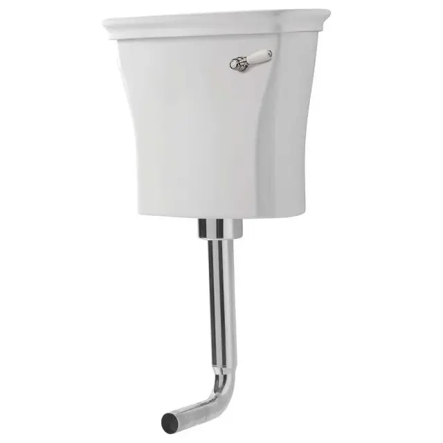 Бачок низкий 44*39h белый блестящий