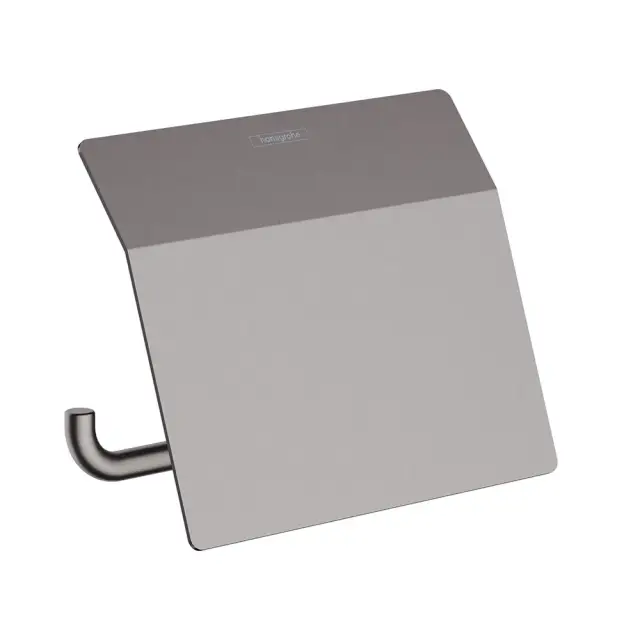 Держатель для туалетной бумаги HANSGROHE AddStoris 41753340 шлифованный черный хром