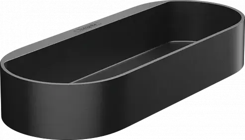 Контейнер 25*10*3.9h матовый черный