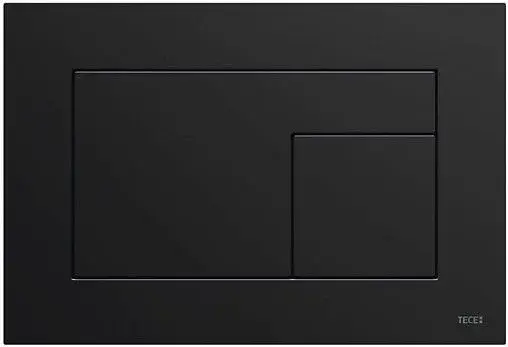 Панель смыва с двумя клавишами 22*15h черный, материал FENIX NTM